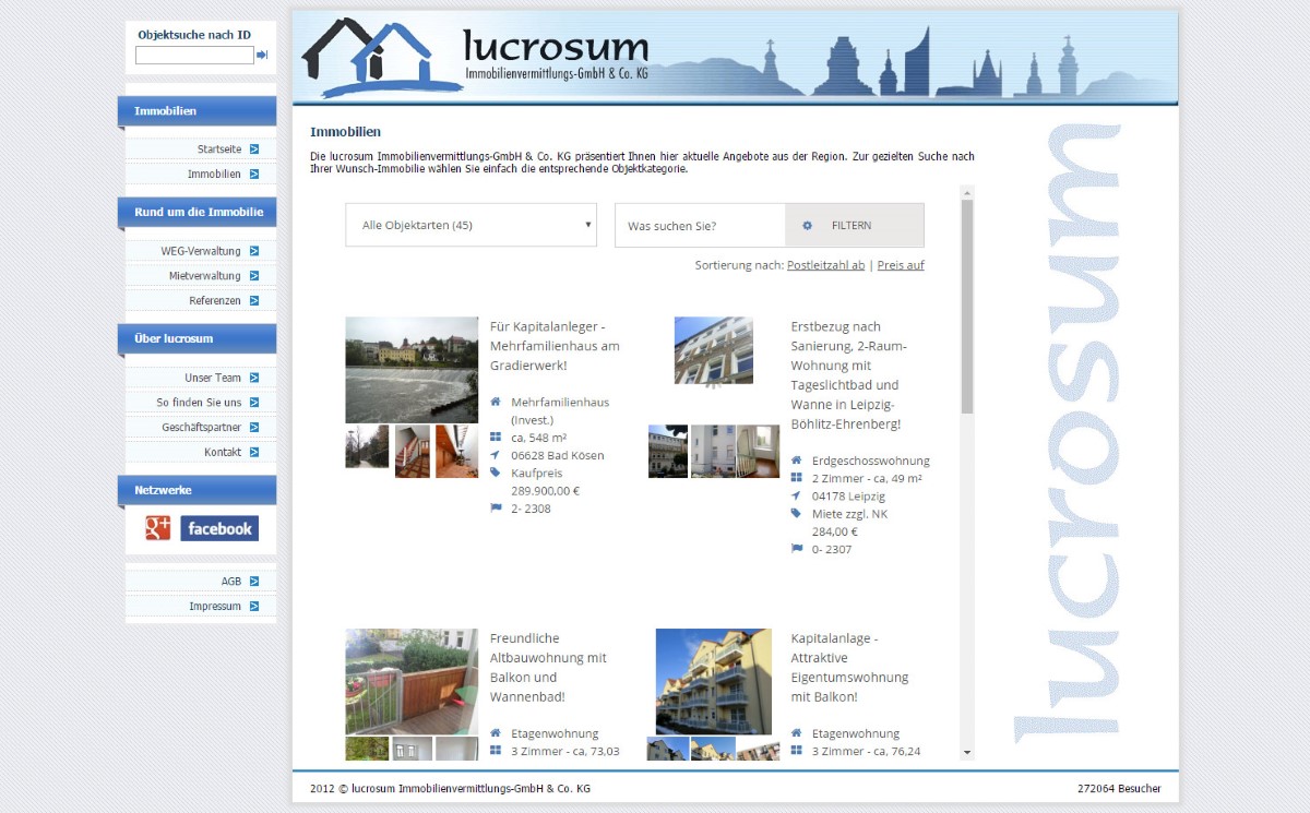 Lucrosum - Immobiliendienstleister